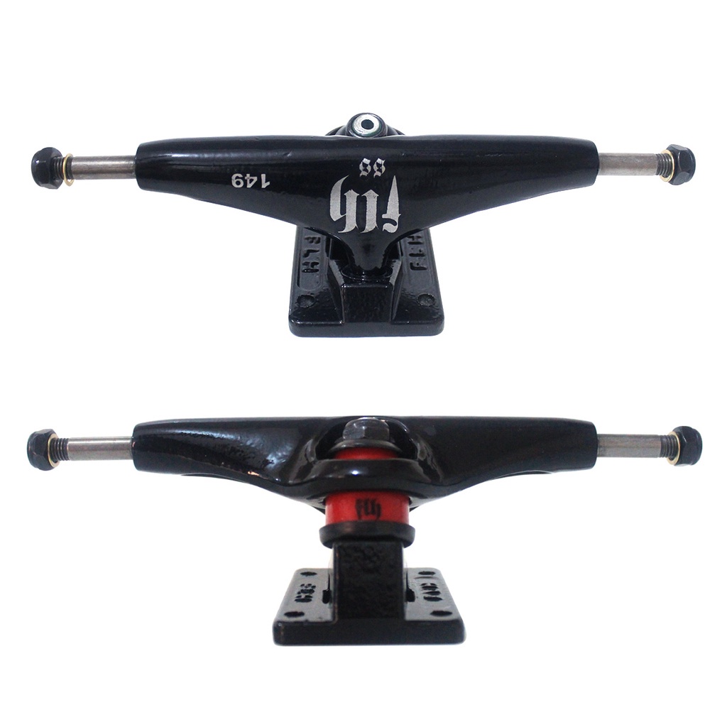 Truck Skate FLH 149mm SS Special Series Preto Central Vazado