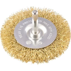 Escova de Aço Circular 3 POL com Haste 1/4" VONDER
