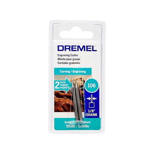 Escariador Circular 106 Alta Velocidade 1/16" 2 Unidades - Dremel