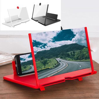 Amplificador para celular, tela grande, tela ultra-clara, amplificador de alta definição, proteção para os olhos, luz an