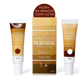 Corretor de Base Vegano Minha Cor Perfeita - Dalla