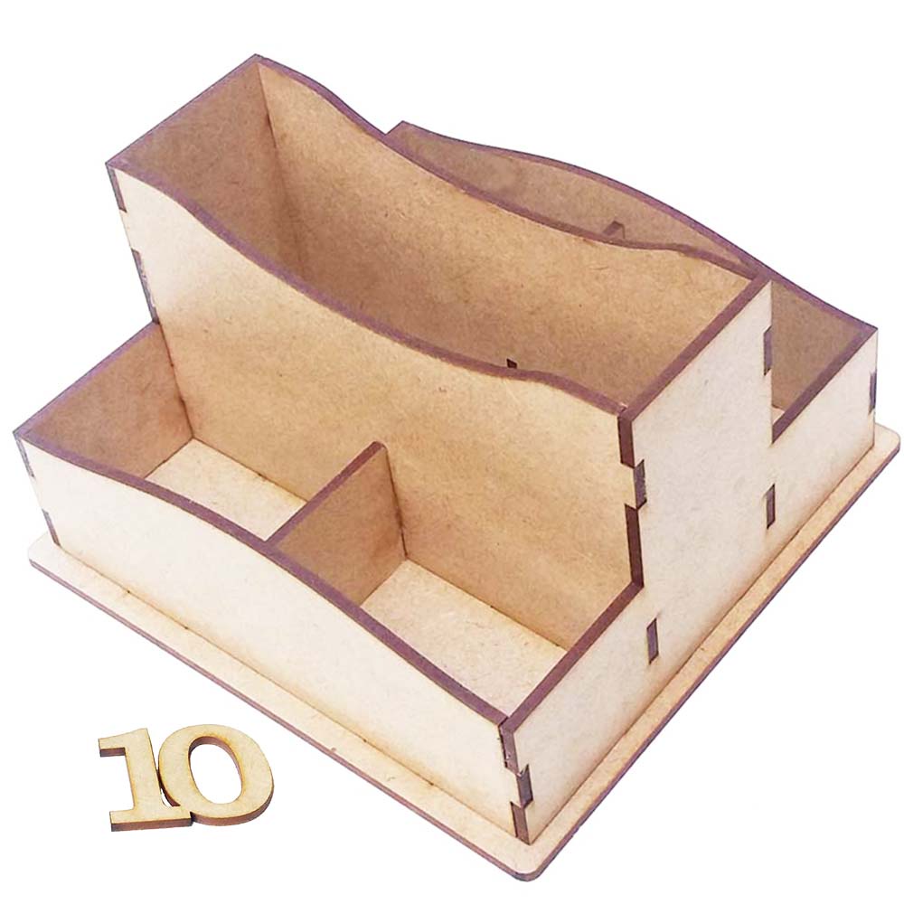 Kit 15 porta guardanapo mdf sache duplo comanda controle organização mesa bar lanchonete