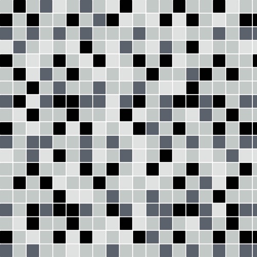 Papel De Parede Adesivo Pastilhas Tom De Preto Cinza Bege 3m