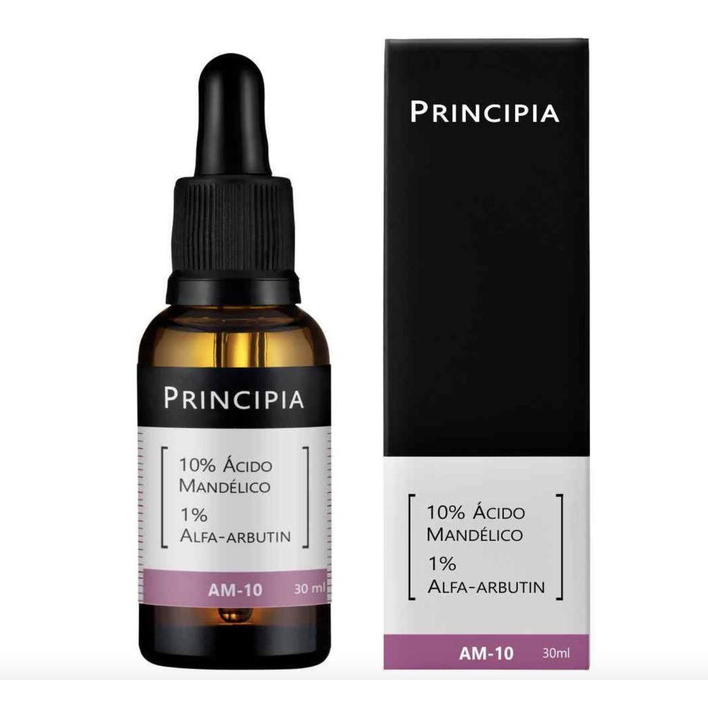 Sérum AM-10 Principia 10% Ácido Mandélico + 1% Alfa-arbutin | Shopee Brasil