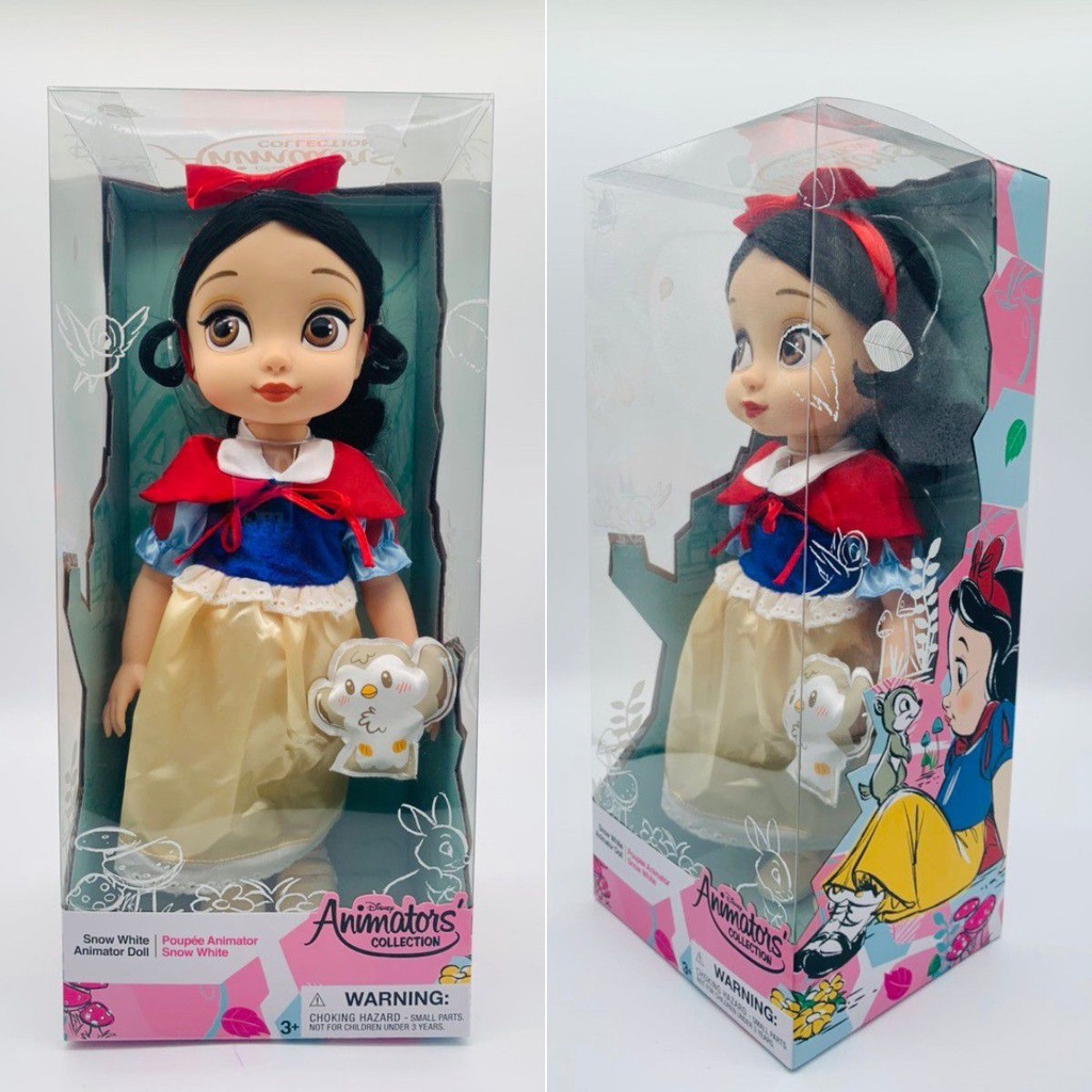 Ready Stock !!! New Disney Toys Kids Cartoon Toys about 30cm Doll Disney  Princess Snow White Rapunzel Animators' Collection accessories Collectible  mini Dolls | Shopee Brasil