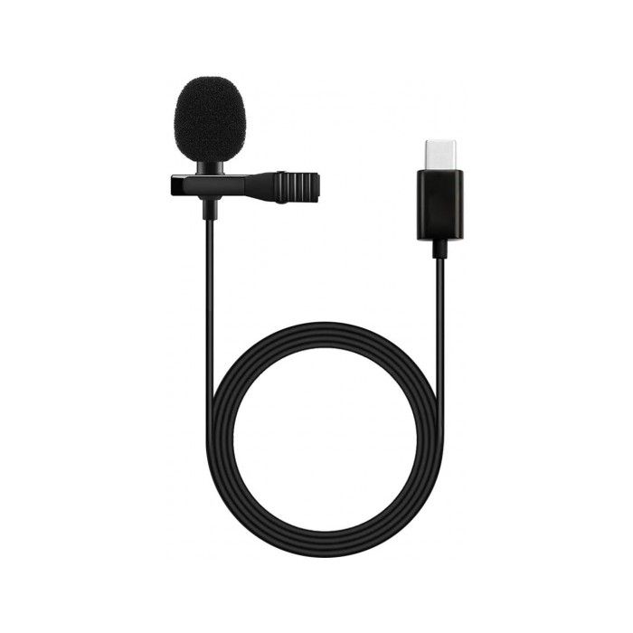 Microfone Lapela TYPE C - XC-ML-03