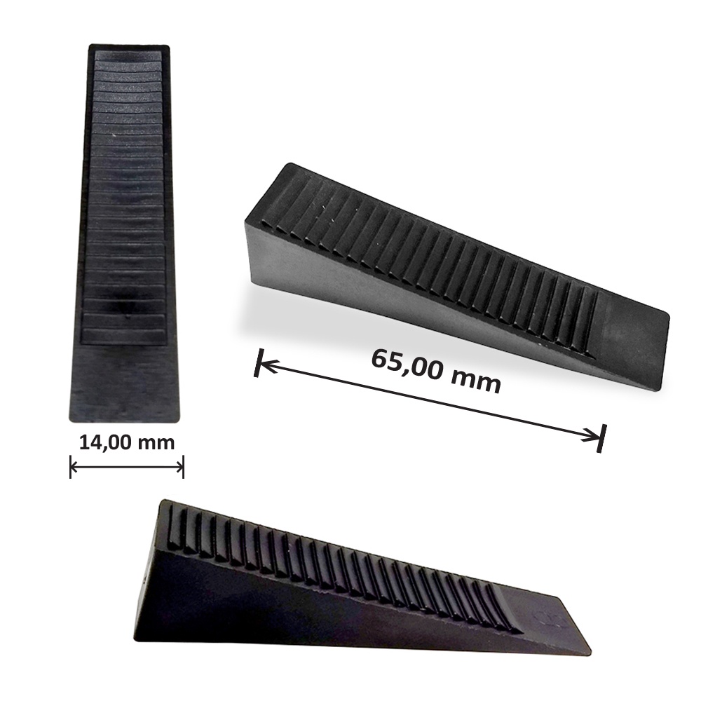 100 Cunhas SLIM para Kit Nivelador de Pisos, Porcelanatos, Revestimentos e Cerâmica NIVELAR em Oferta na Shopee