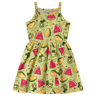 Vestido Infantil Rovitex Kids Verde