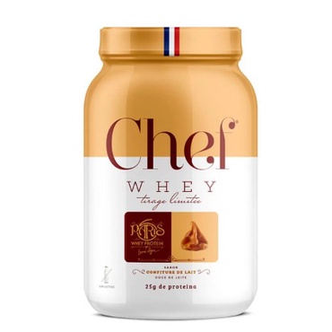 CHEF WHEY PARIS 6 WHEY PROTEIN GOURMET CONCENTRADO ZERO LACTOSE 800GR - CHEF WHEY