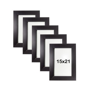 Kit - 05 Porta-Retratos para fotos 15x21cm -  Com Vidro em Oferta na Shopee