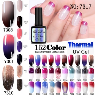 1 Garrafa 7ml Verniz De Mudança De Cor De Unhas Térmica