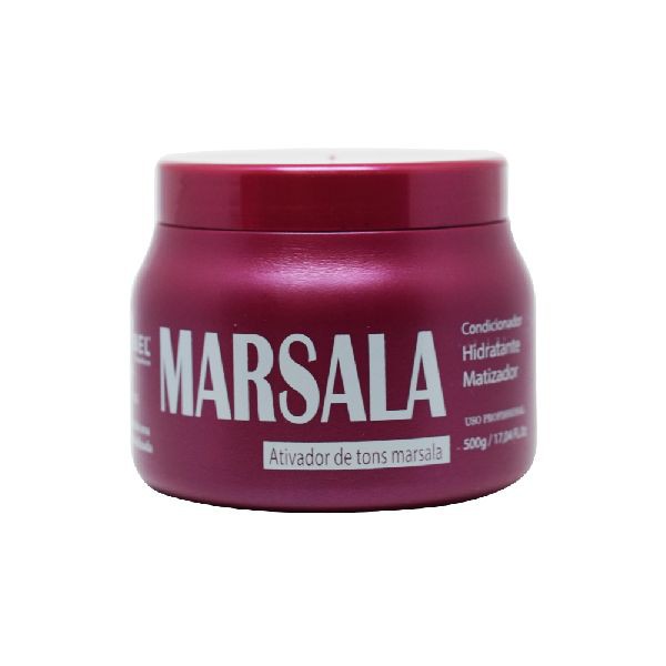 Mascará Condicionador Matizadora Marsala 500 g Mairibel