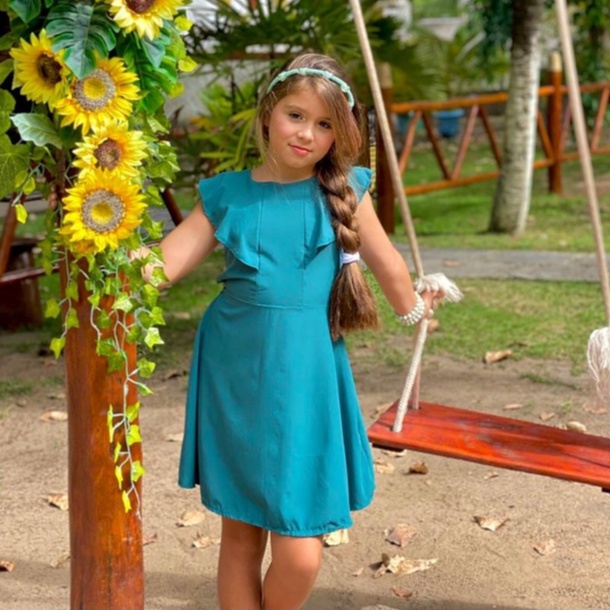 Vestido infantil best sale em promoção