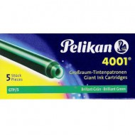 Cartucho para Caneta Tinteiro Pelikan 4001 GTP/5 Verde