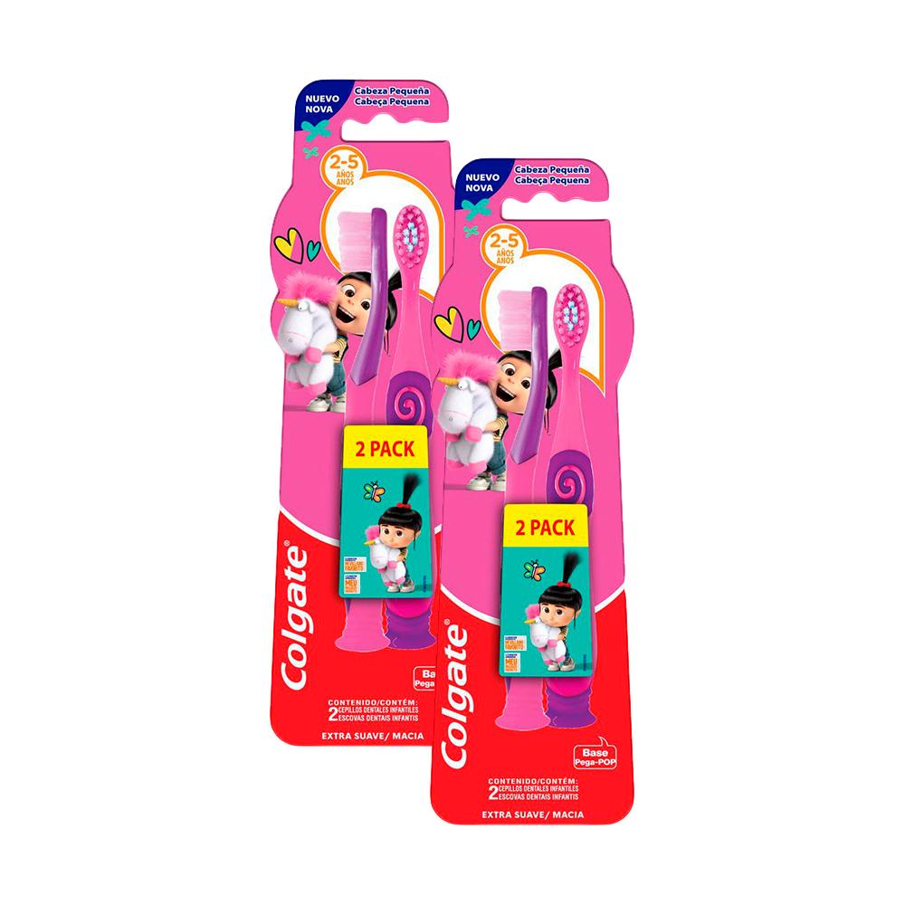 Kit 4 Escova Dental Colgate Infantil em Oferta na Shopee