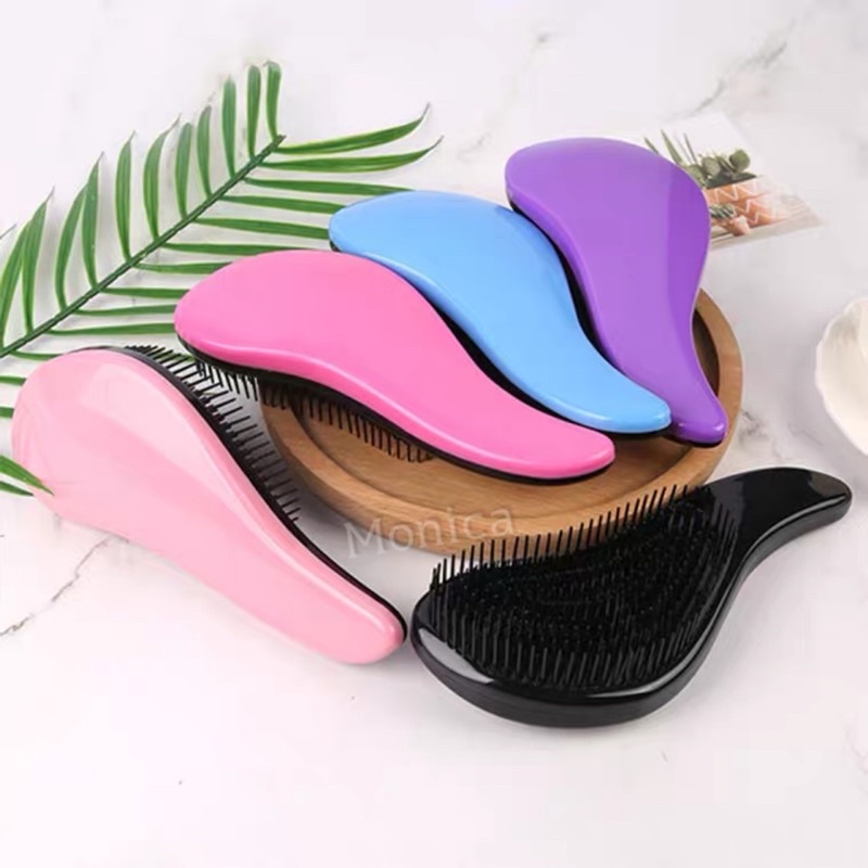 Escova Mágica Para Cabelo com Cabo Para Desembaraçar Para Banho/Penteados/Instrumento de Salão