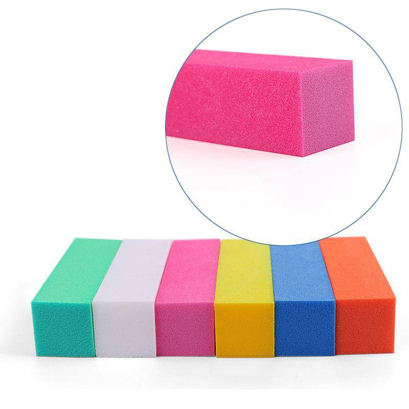 Lixas Bloco Fecha Poros Polidora color Atacado Unhas unidade
