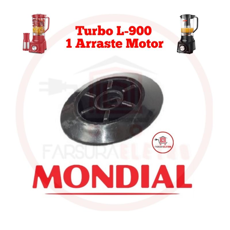 Arraste do Motor Liquidificador Mondial Turbo L-900 em Oferta na Shopee