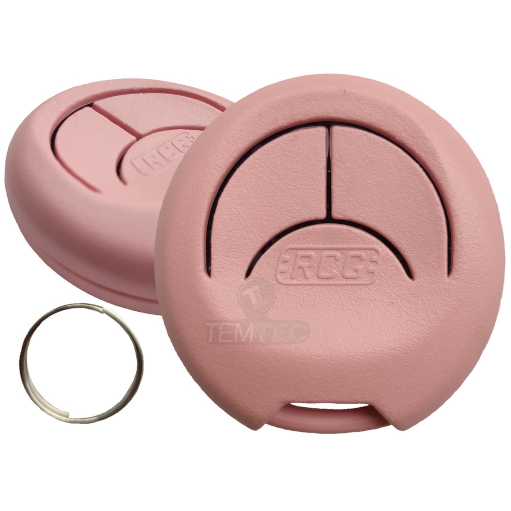 Controle Portão chaveiro 433MHz rosa rcg ppa garen agl ipec