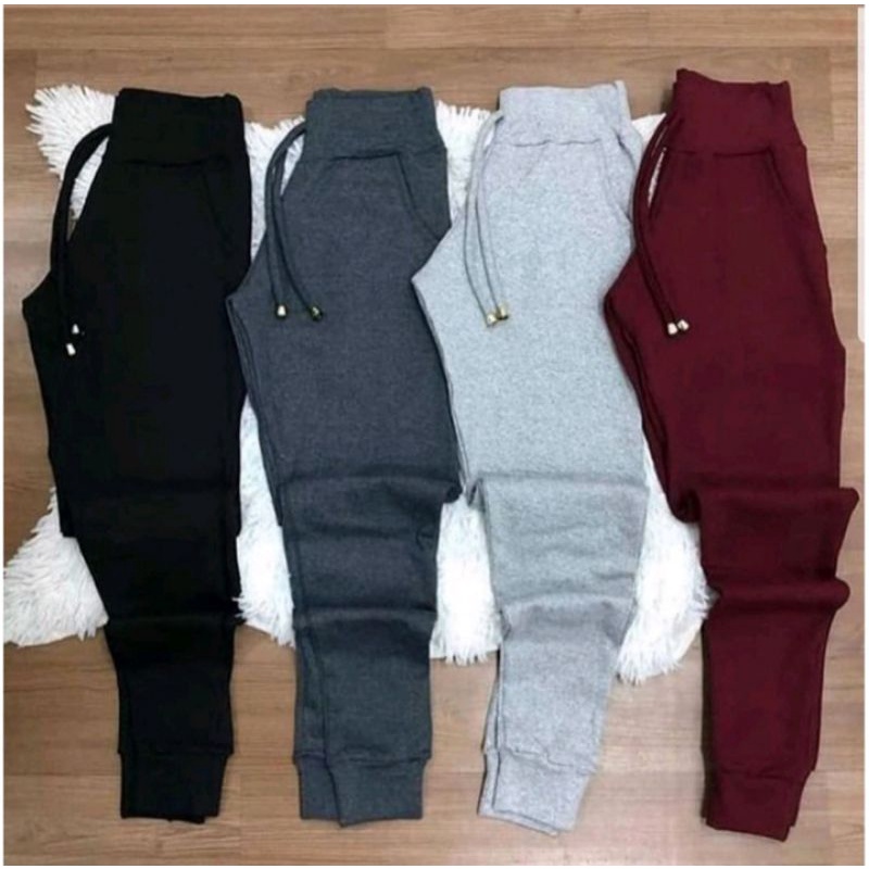 Calça jogger feminino Plus size