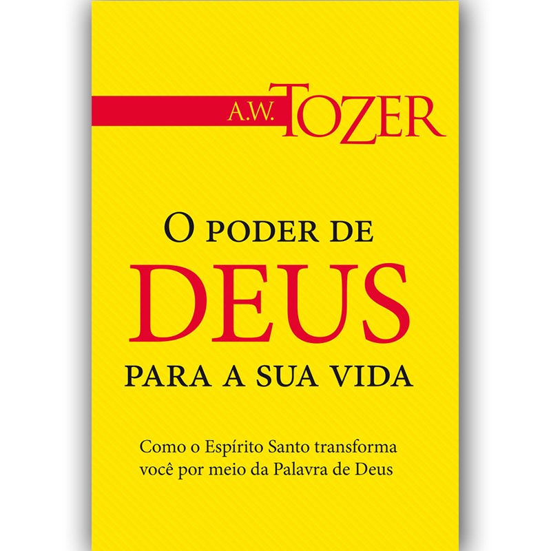 O Poder de Deus Para Sua Vida | A ,W , Tozer em Oferta na Shopee