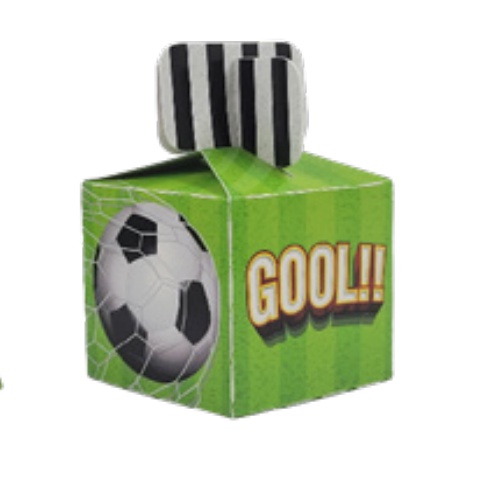 8 Caixa Lembrancinha Festa Bola  Gol 116.12 (Nc Toys Lembrancinha )