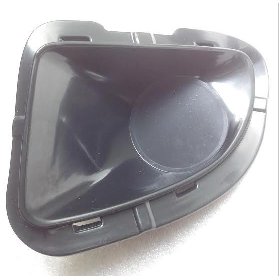Grade Moldura / Tampa Parachoque fiat Punto 2007 2008 2009 2010 2011 2012 na cor Preta sem furo