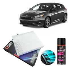 Filtro Cabine Ar Condicionado + Higienizador Focus 2009/2018