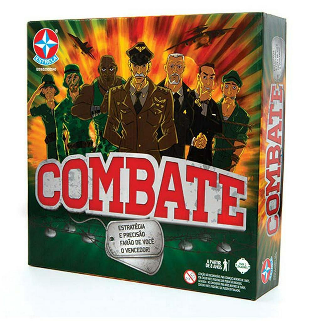 Jogo De Tabuleiro Combate Guerra Soldado Original Estrela | Shopee Brasil