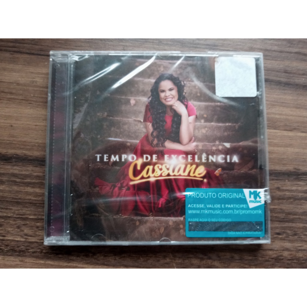 Cd Cassiane Tempo de Excelência - Lacrado de Fábrica