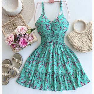 vestido estampado