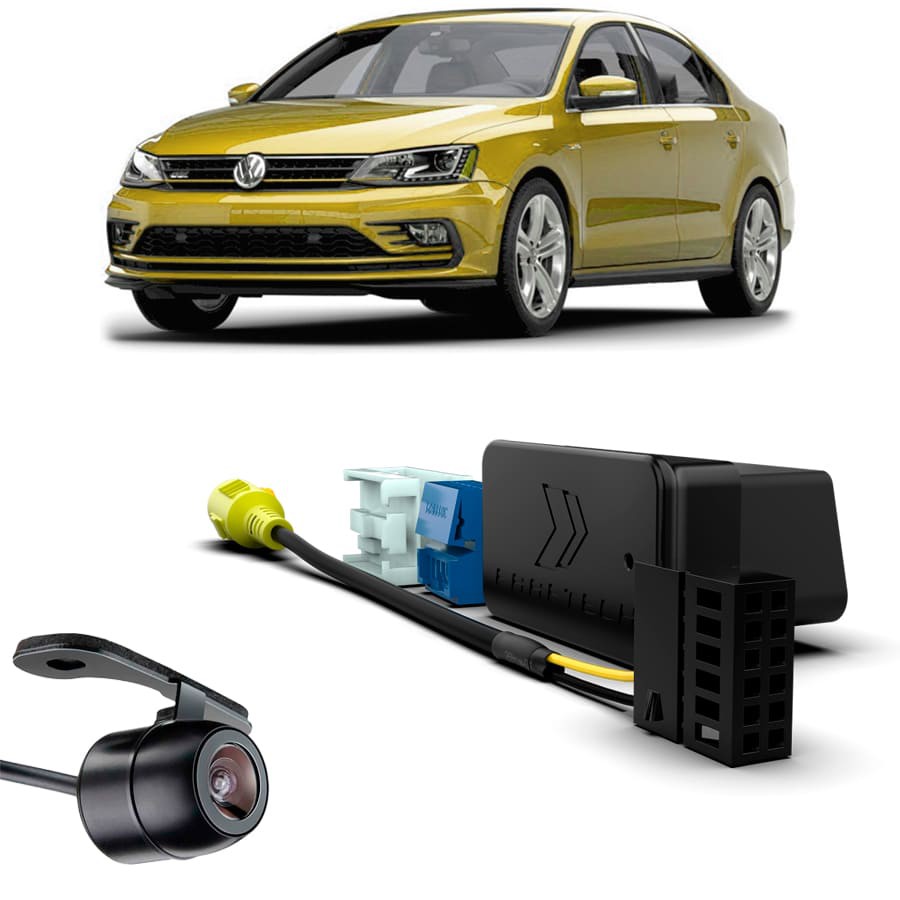 Interface com Camera de Re Jetta 2016 a 2018 Plug and Play