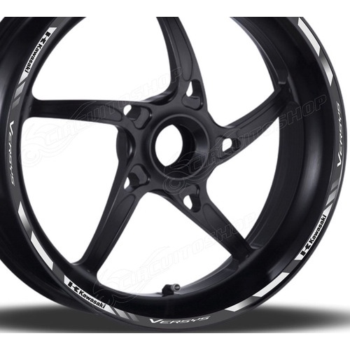 Friso Adesivo Refletivo D5 Roda Moto Kawasaki Versys 1000