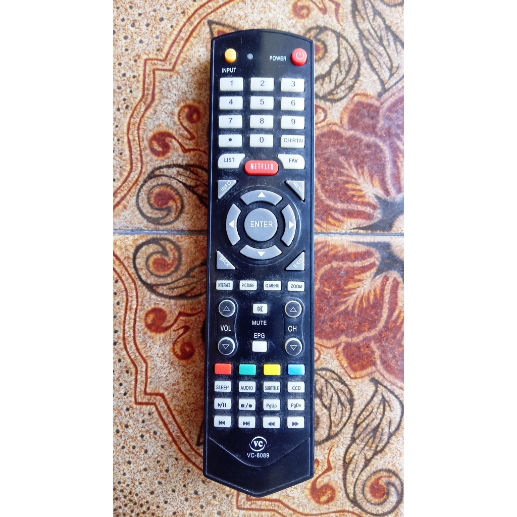 Controle Remoto VC-8089 para TV Semp Toshiba LC3246WDA - Testado e com Garantia