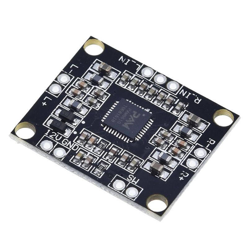 1PCS/2PCS PAM8610 Placa Amplificadora De Potência digital 2 x15w mini Classe D Estéreo De Canal Duplo