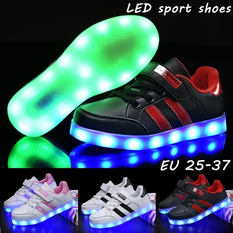 sapatos com luzes led