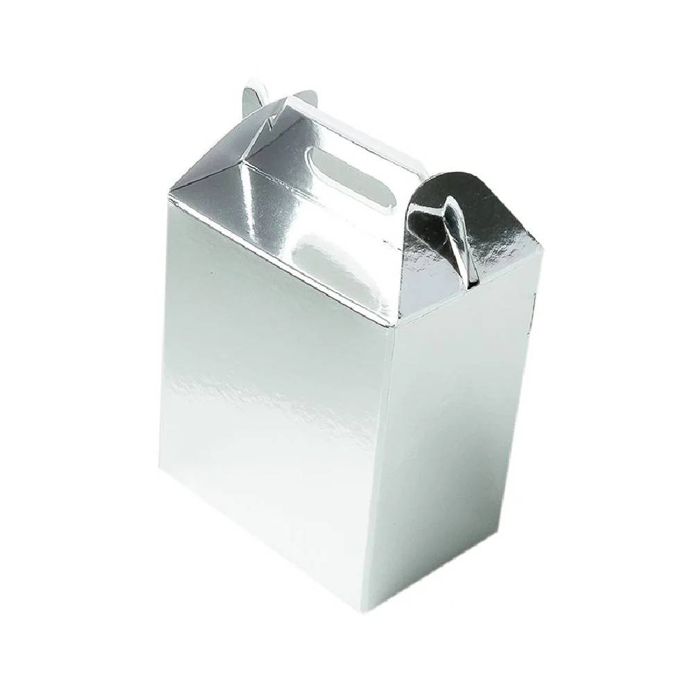 Caixa Sacolinha S2 15,9x17x10,2cm Prata 10un - Assk Rizzo - Home & Living