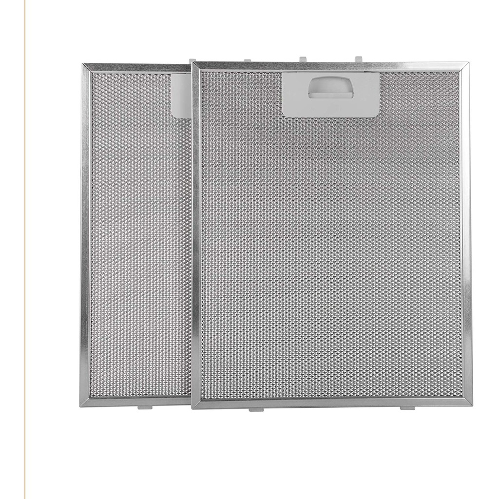 2 filtros metálicos depurador Suggar Slim 60cm com 27,8x31,7cm