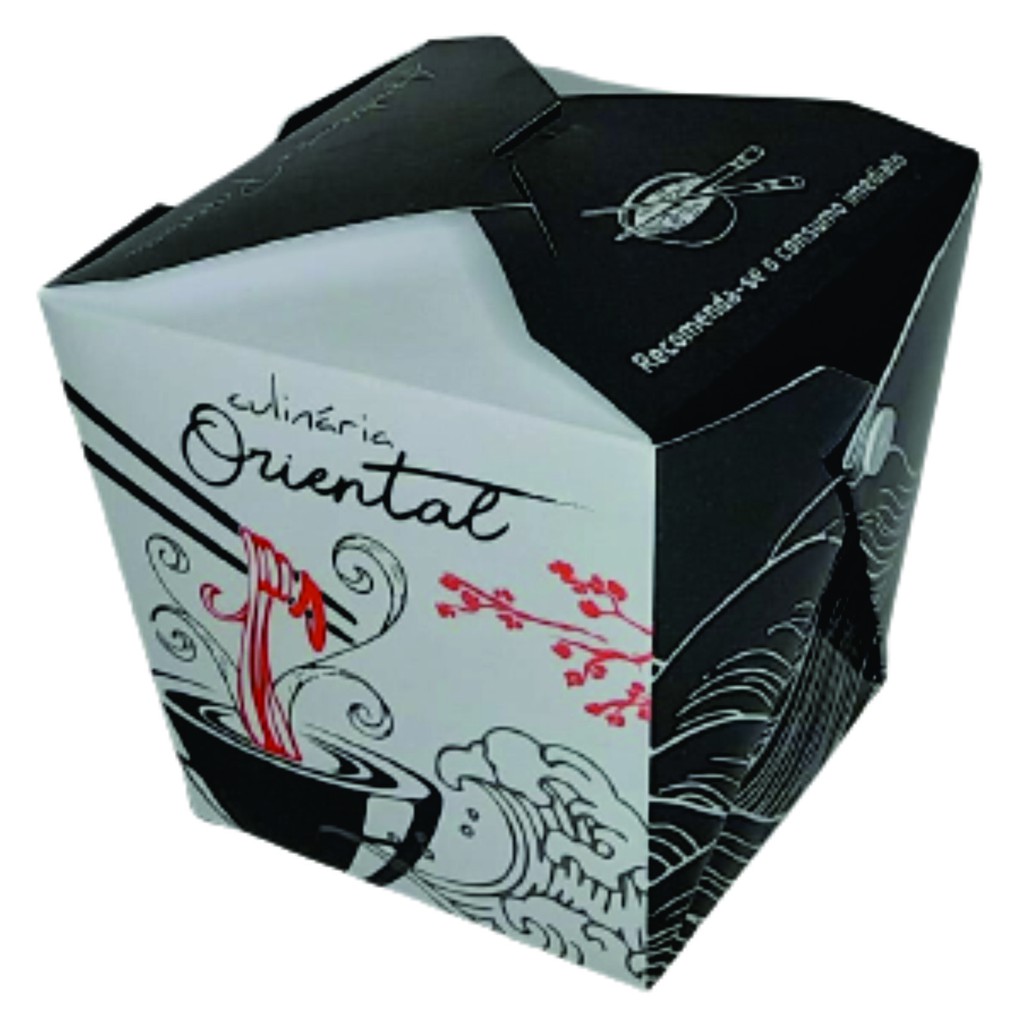 Embalagens para yakisoba com impressão temakica 100 und em Oferta na Shopee