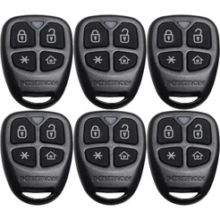 Kit com 6 Unidades de Controles Remoto Alarme Positron Flex 52 Linha 290 293 300 330 360