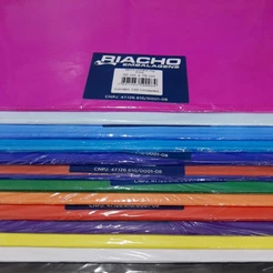 papel de seda 50x70 lisa pct c/ 100 folhas riacho