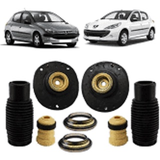 Kit Dianteiro Amortecedor Peugeot 206/207 1.4/1.6 LD/LE