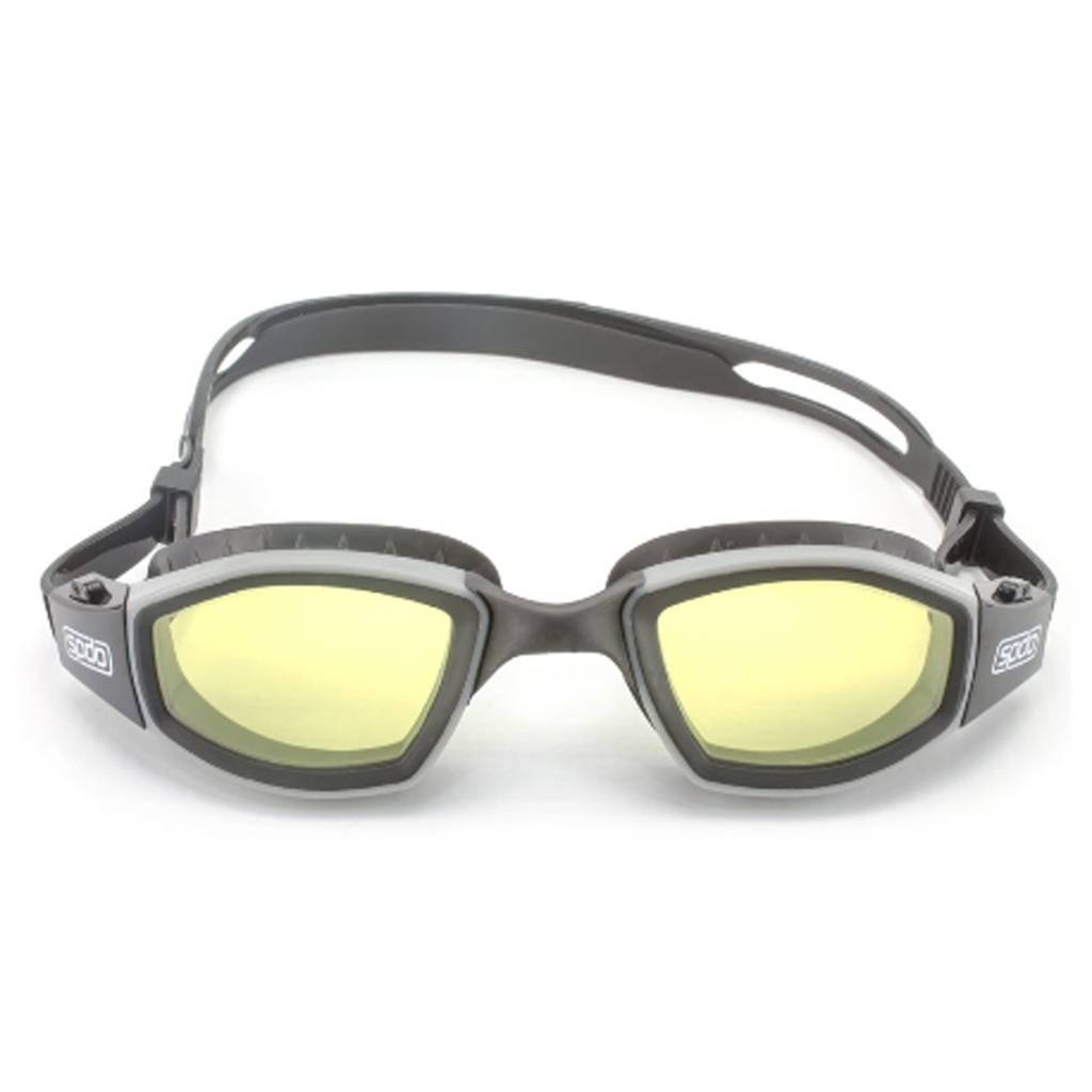 Óculos De Natação Adulto Invictus 509204 Speedo Cinza/Amarelo
