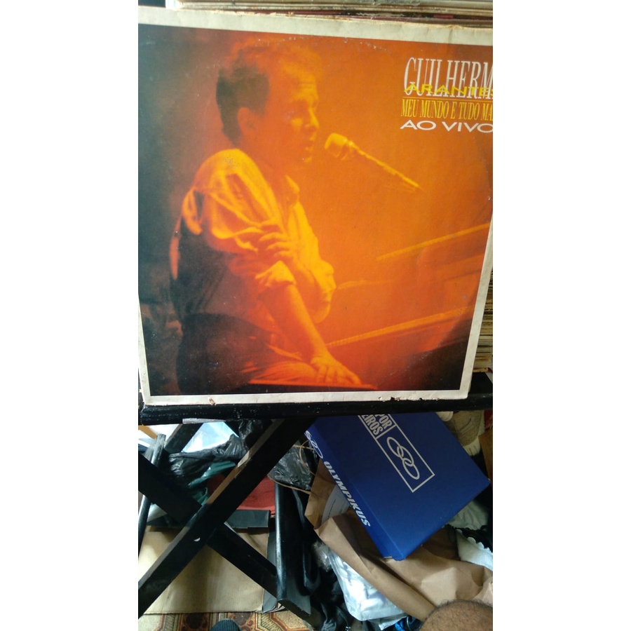 LP Duplo Guilherme Arantes Meu Mundo e Tudo Mais(1990) CBS Capa Dupla