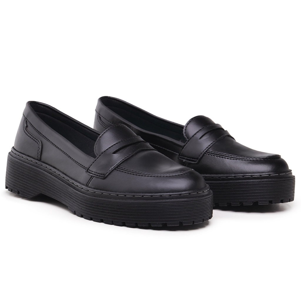 Sapato Mocassim Feminino Tendencia Blogueira Oxford Moderno Confortavel Moda em Oferta na Shopee