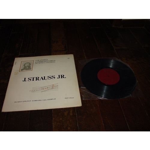 Lp Classico Grandes Compositores J.strauss Jr Livro
