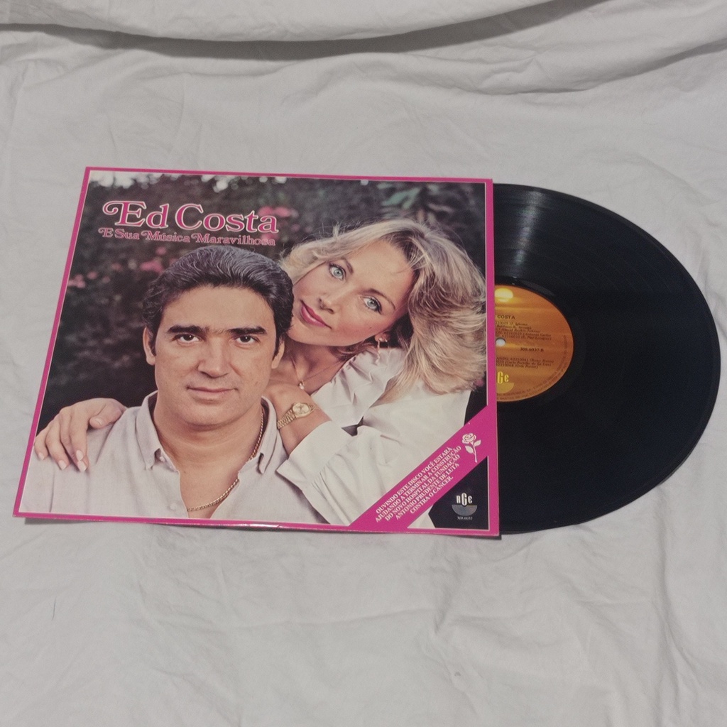 Lp Ed Costa E Sua Música Maravilhosa - Ano: 1983