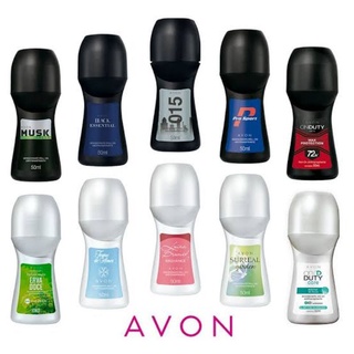 Roll On Antitranspirante Avon 50 ml Masculino e Feminino