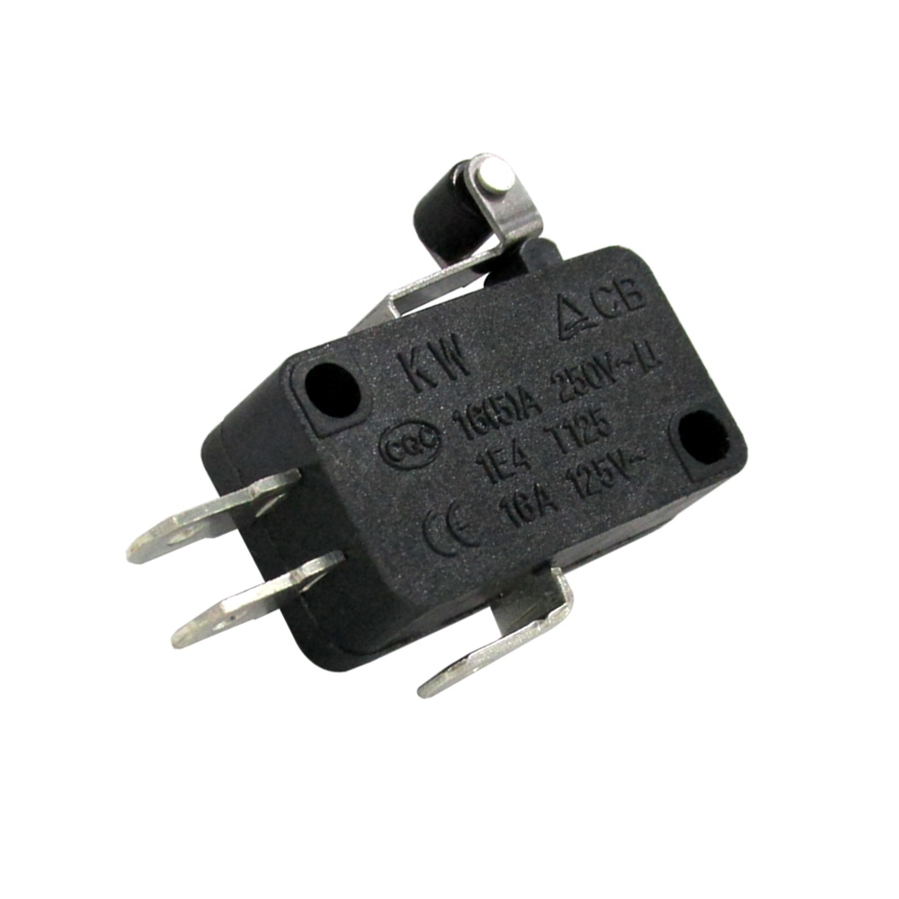 20pcs Chave Micro Switch Kw3-05 Fim De Curso Haste 14mm Com Roldana