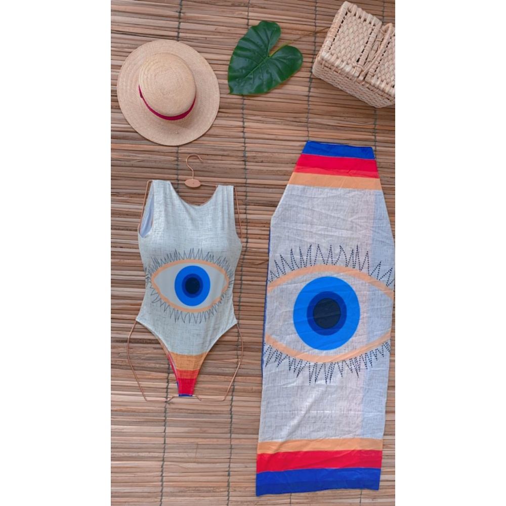 Kit bore e pareo | Shopee Brasil